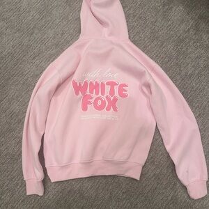 White Fox Boutique sz xs/s Hoodie Worn Once